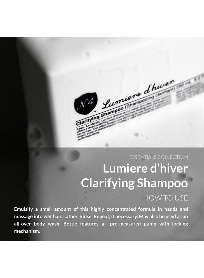 Number 4 Clarifying Shampoo, Shampoo For Women And Men, Cleansing Hair Shampoo, 8.5 Oz - Image 4