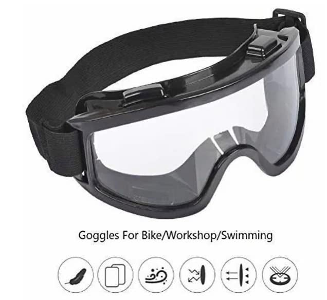 WYATT ANT5PPE Lab Industry Chemical Factory Anti Splash Lens PC Safety Goggles Motorbikes Dust Protection Eye Wear (TINTED) - Image 3