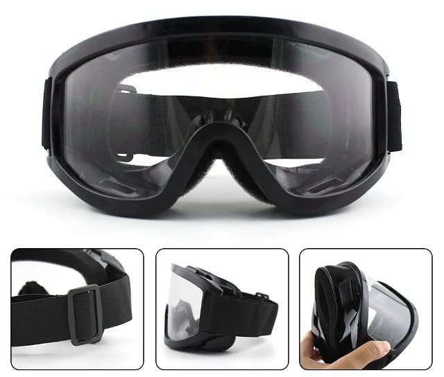 WYATT ANT5PPE Lab Industry Chemical Factory Anti Splash Lens PC Safety Goggles Motorbikes Dust Protection Eye Wear (TINTED) - Image 4
