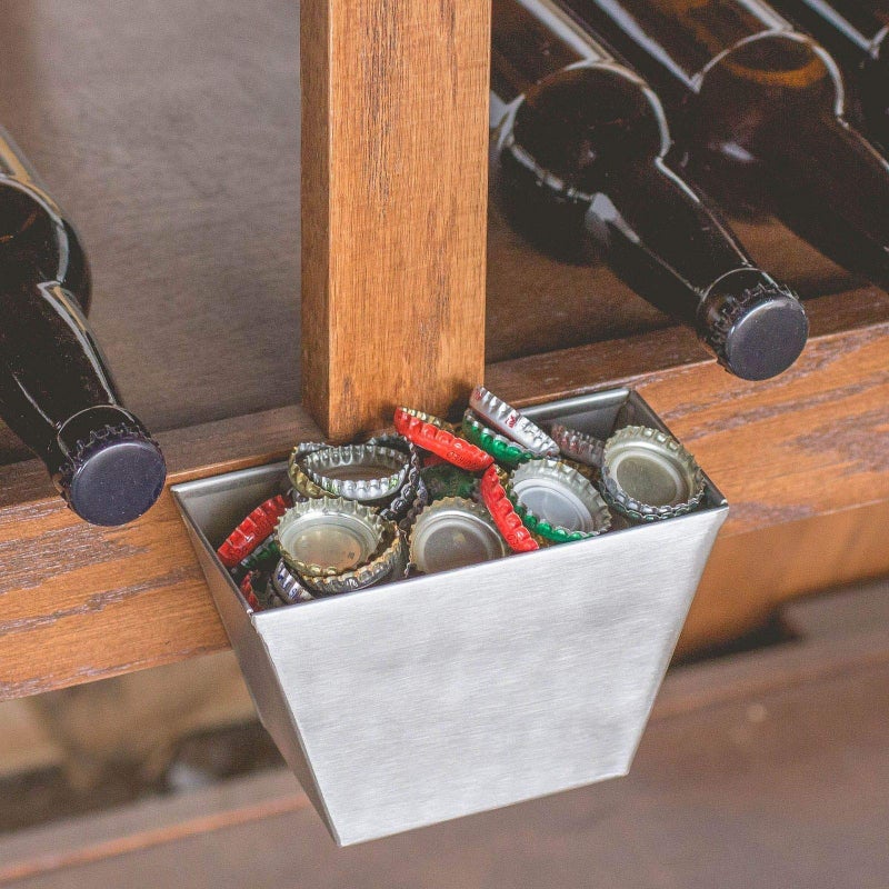 KegWorks Beer Bottle Cap Catcher - Stainless Steel - Image 3