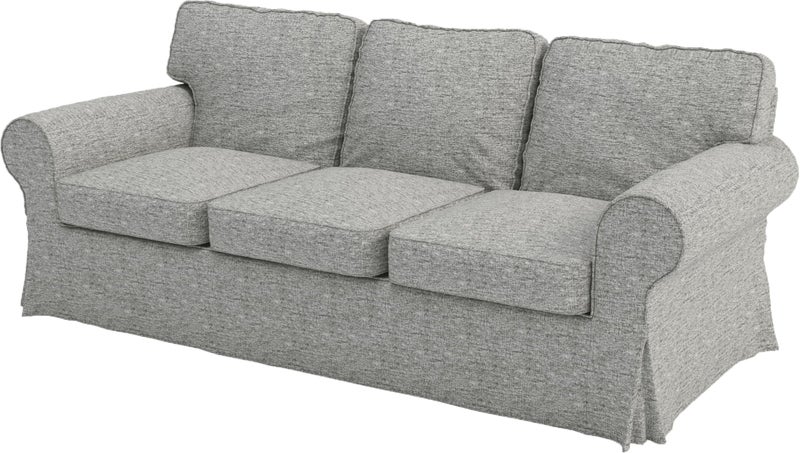 Custom Slipcover Replacement Ektorp 3 Seat Sofa Cover Replacement is Custom Made Slipcover for IKEA Ektorp Sofa Cover Polyester Flax 