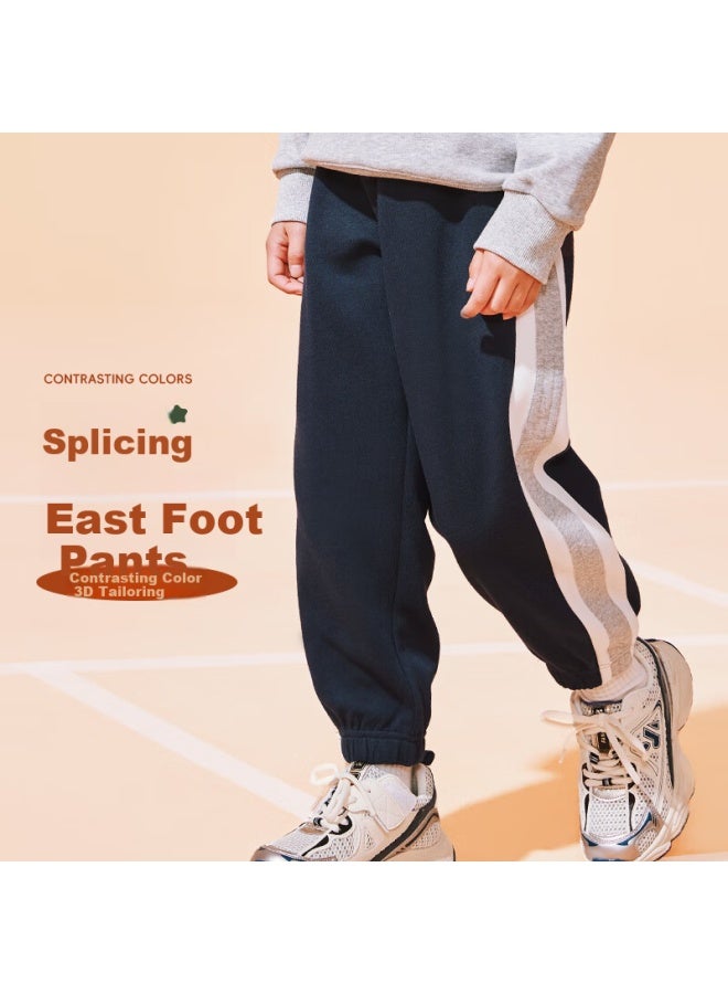 Kids Boys Pants  New Children's Patchwork Loose Fit Long Pants Spring Autumn Big Boys Sports Sweatpants - Image 1
