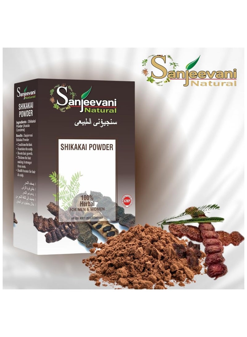 سانجيفاني ناتشورال مسحوق شيكاكاي 100 جرام - Image 2
