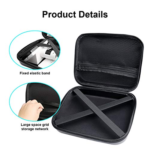 Bysameyee Original LCD Digital Microscope Carrying Case, Ultra Big Size Storage Bag Box for USB/Wifi/LCD Screen Handheld Portable Microscope Camera Endoscope Magnifier Pocket Microscope - Image 4