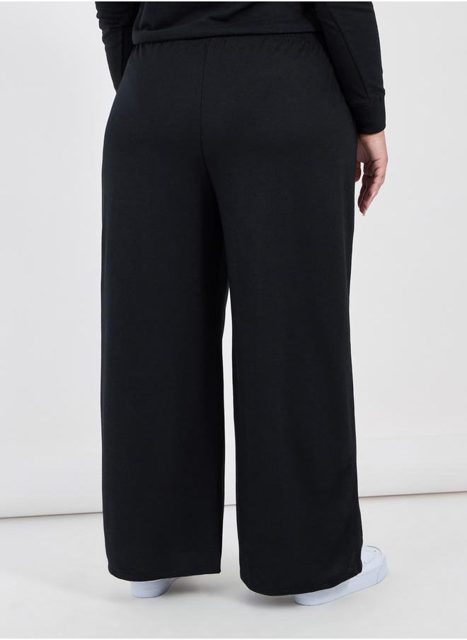 Styli Plus Size Wide Leg Joggers  - Image 4