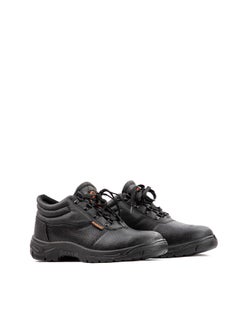 Gladiator Gladiator Steel toe Safety Shoe 8055 Black Lace up low cut Boot  - Image 1