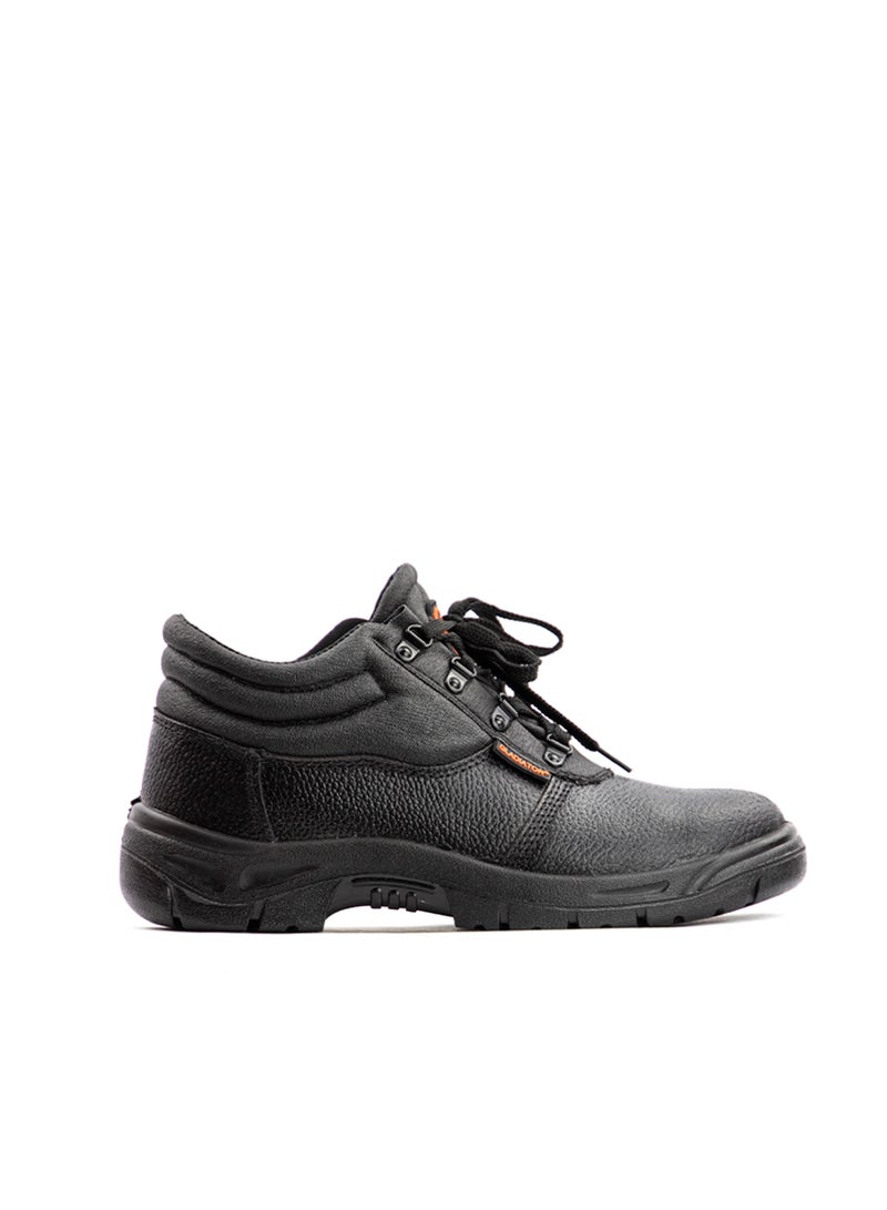 Gladiator Gladiator Steel toe Safety Shoe 8055 Black Lace up low cut Boot  - Image 2