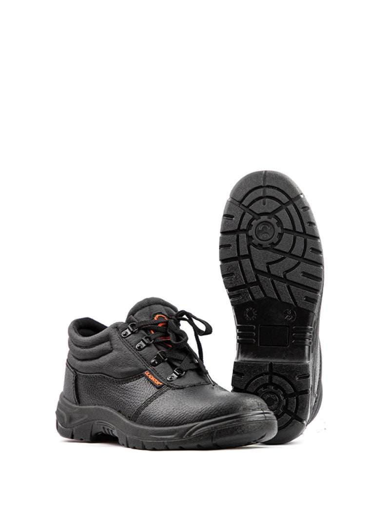 Gladiator 8055 Men’s Steel Toe Leather Safety Boots, Black, High Ankle, Lace-Up - Image 4