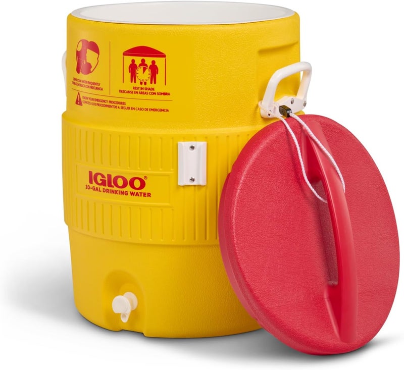 Igloo مبرد رياضي | موزع مشروبات معزول مع صنبور | محطة غسيل يدين محمولة - Image 5