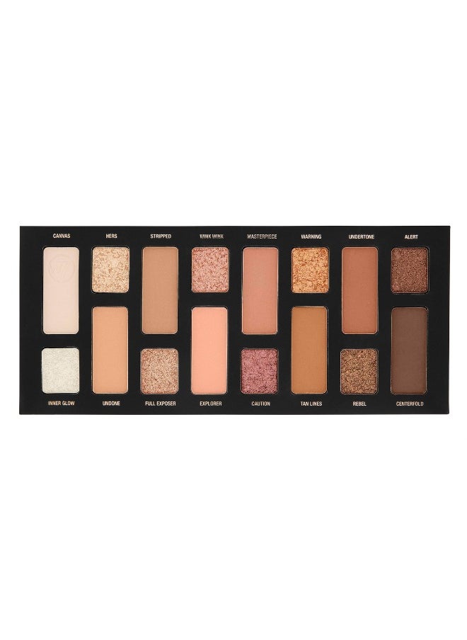 W7 Cosmetics W7 Nudification Pressed Pigment Palette - 16 High Impact Nude Colors - Flawless Long-Lasting Glam Makeup  - Image 2