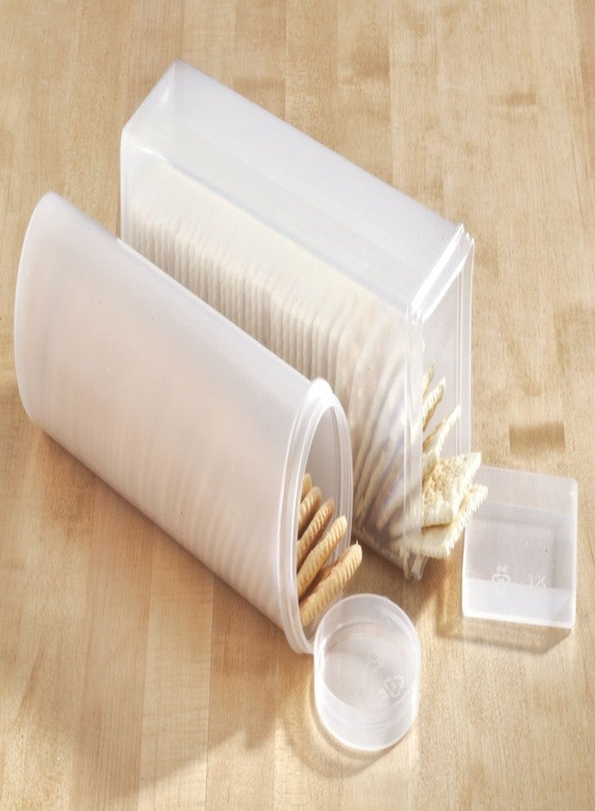 Miles Kimball Square and Round Cracker Keepers - Image 2
