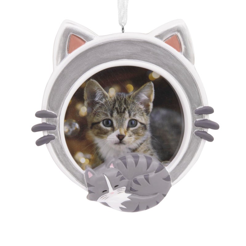 Hallmark Pet Memorial Photo Frame Christmas Ornament Metal