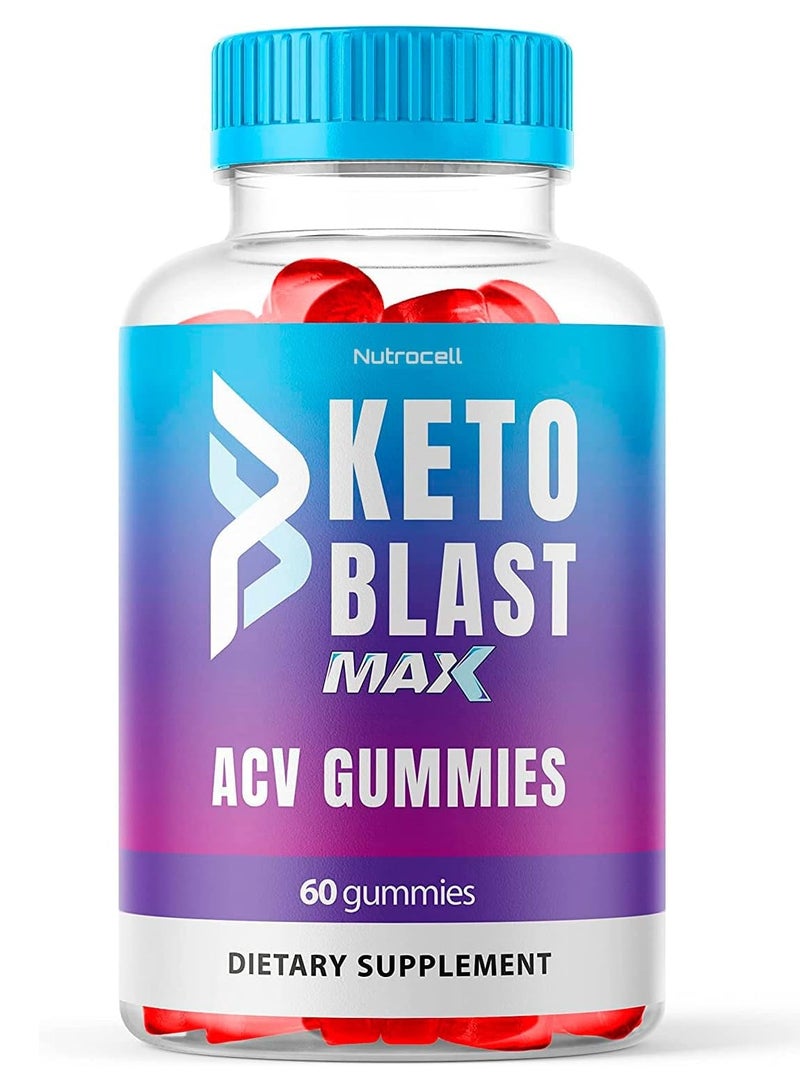 Justified Laboratories Gummies Keto Blast Gummy Bears Blast Keto Gummi Bears Max KetoBlast ACV 60 Gummies Supplement - Image 1
