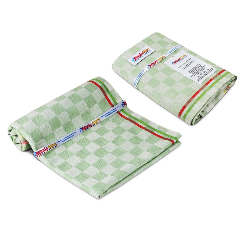 nic منشفة نيك دال غامشا للاستحمام | منشفة كاملة الحجم للرجال والنساء غامشا | تجفيف سريع فائقة الامتصاص | منشفة غامشا ناعمة للأطفال (الحجم 162x86 سم) _عبوة من 2 - Image 1