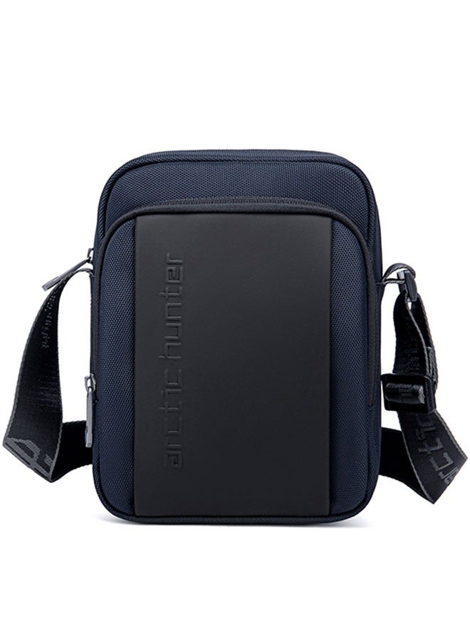 ARCTIC HUNTER K00542 Durable Men's Crossbody Travel Work Shoulder Sling Messenger Lightweight Every Day Carry Water-resistant Bag - Blue  - Image 1