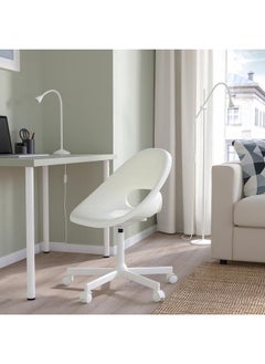 Zaboon Swivel chair, white  - Image 3