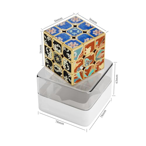 HELLOCUBE 3x3 Speed Cube M Mirror Cube Creative Patterns Speed Cube - Image 5