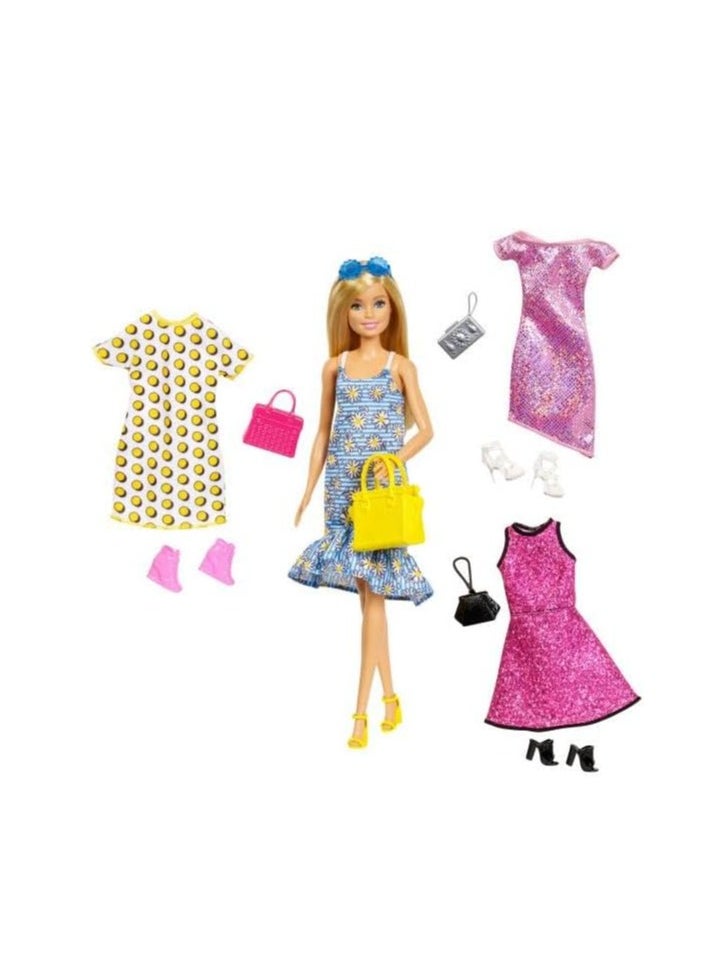 Barbie Barbie Fashionista Doll With Accessories  - Image 1