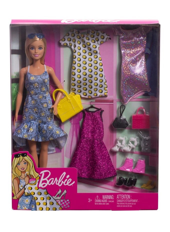 Barbie Fashionista Doll With Accessories - Image 1