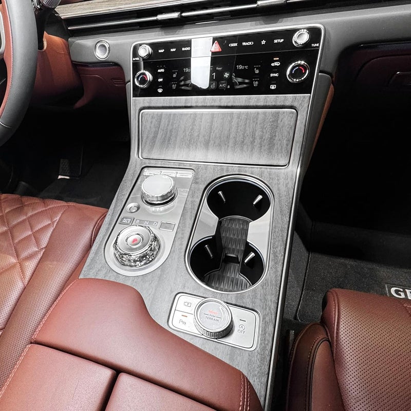 JUIVEEL ABS Central Gear Shift Panel Cover for Genesis GV80 2025 - Image 5