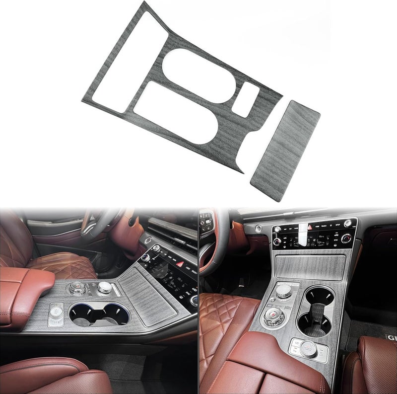 JUIVEEL ABS Central Gear Shift Panel Cover for Genesis GV80 2025 - Image 1