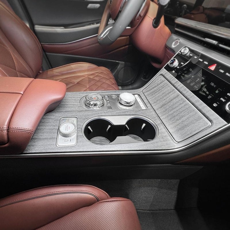 JUIVEEL ABS Central Gear Shift Panel Cover for Genesis GV80 2025 - Image 4