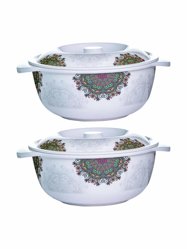 Servewell Serving Casserole with Lid Set 2 2 pc Dora 19 cm Ethnicity - Image 2