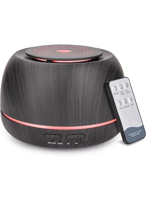 300ml Aroma Essential Oil Diffuser,8 Hours Wood Grain Cool Mist Aromatherapy Diffuser with Remote Control,USB-C Power Cable,Timer, 7 Color Light Changing.Scent Air Humidifier for Home,Bedroom