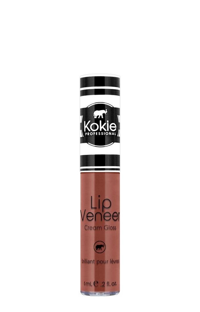 Kokie Cosmetics Lip Veneer Cream Lip Gloss Unspoken 02 Fluid Ounce
