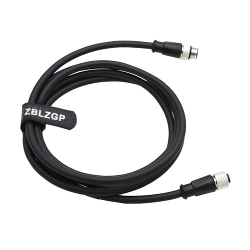 ZBLZGP M12 Aviation A-Coded 17 Pin Sensor Shielded Signal Cable IO Trigger Power for Datalogic Deloitte Sick YF2ASD (Male to Female, 17 Pin A-Coding, 2M) - Image 5