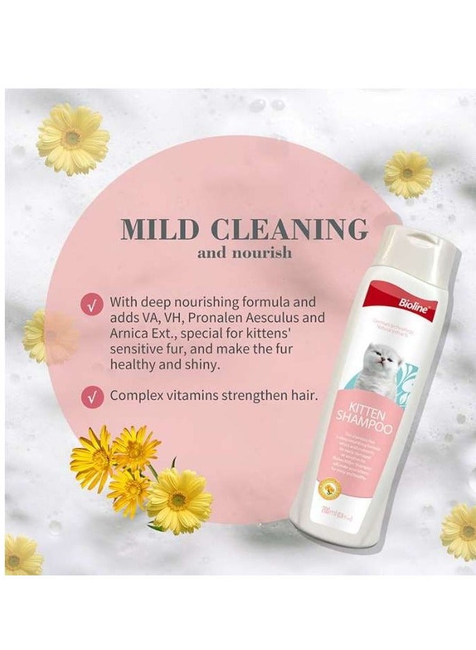 Bioline 2Pc Kitten Shampoo For Sensitive Fur 200ml - Image 3