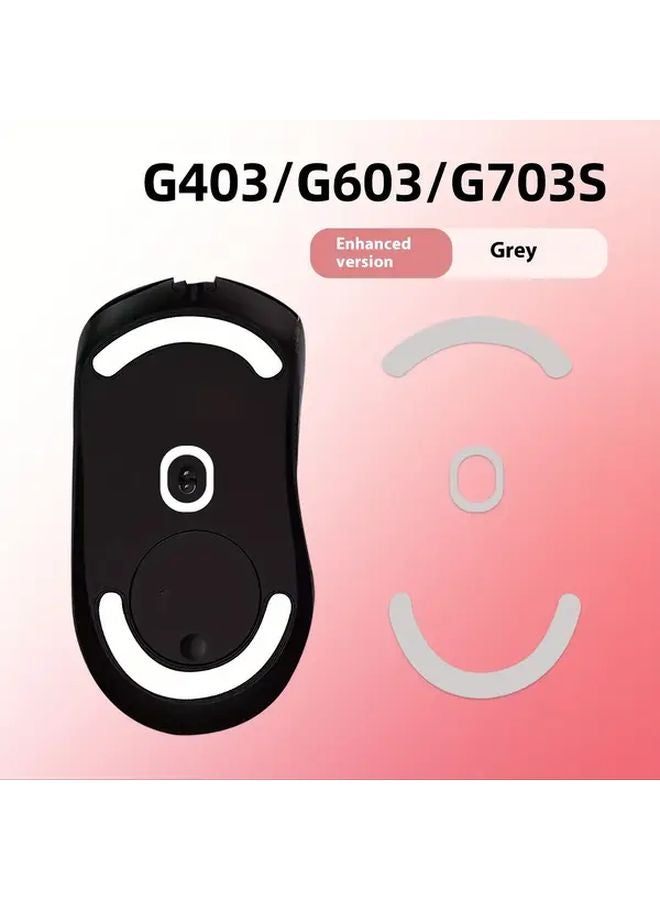 Ice Version 2 Sets Gaming Mouse Feet Pads and Protective Cover for Logitech G403 G603 G703 - Image 1
