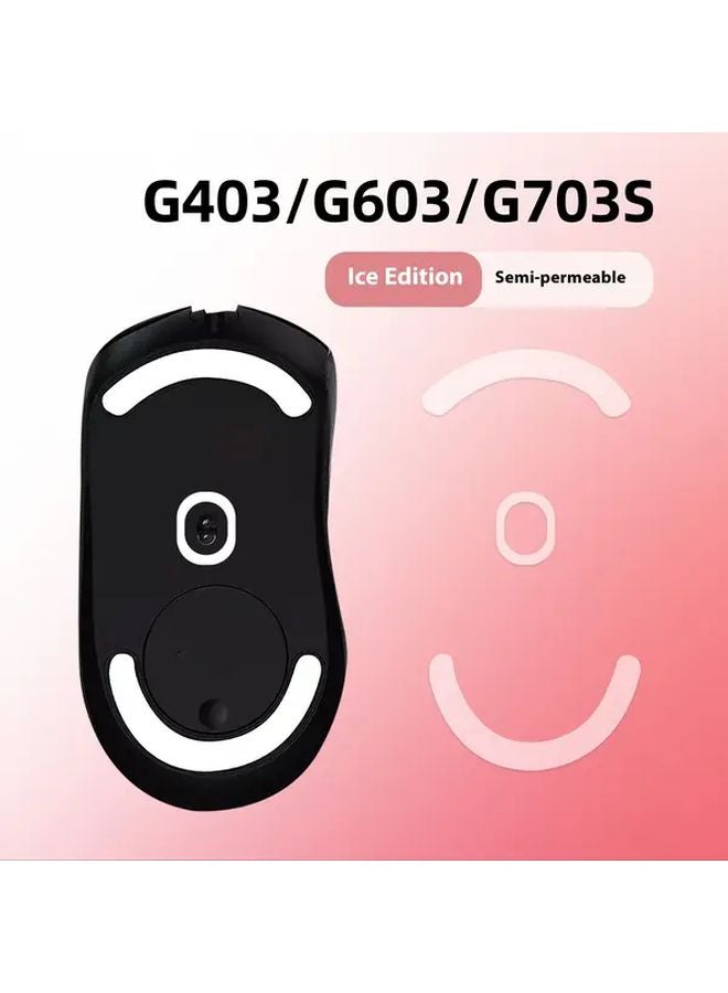 Ice Version 2 Sets Gaming Mouse Feet Pads and Protective Cover for Logitech G403 G603 G703 - Image 2