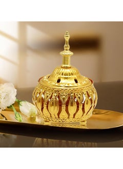 General Gold Vintage Incense Burner, 2 PCS Vintage Cone Incense Burner Incense Burner Aroma Diffuser Stand Yoga SPA Home Office Decoration Incense Burner  - Image 4