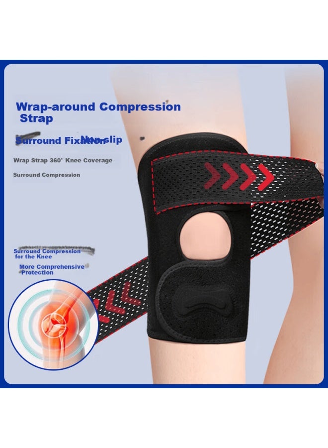 Dishu Meniscus Injury Knee Brace Warm Arthritis Summer Knee Effusion Sports Running Hiking Knee Support For Men And Women - Image 3