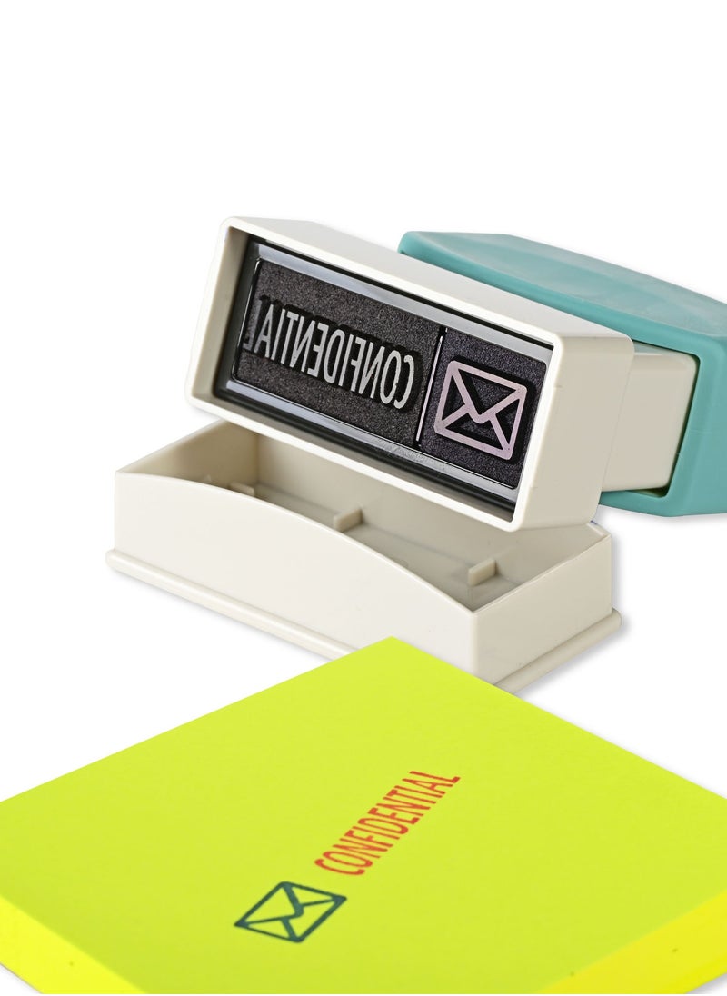 Artline Artline X-Stamper "CONFIDENTIAL" for Office Business Supplies, Ink Blue & Red - ARXTCXBN2034-1PC  - Image 4