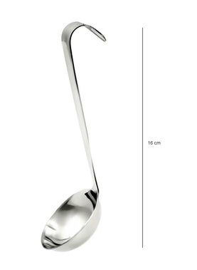 Dynore Dynore Stainless Steel Jointless Oil LadleGhee LadleOil Container Ladle 16 cm Long  - Image 4