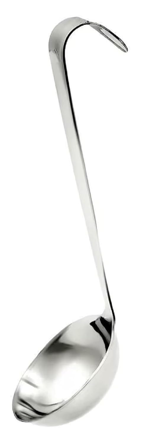 Dynore Dynore Stainless Steel Jointless Oil LadleGhee LadleOil Container Ladle 16 cm Long  - Image 1