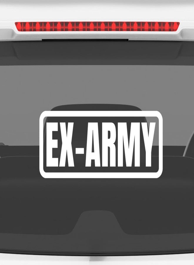 SnappySticker Car and Bike Sticker Easy to Stick and Remove Decal Sticker Patriot Army - Image 1