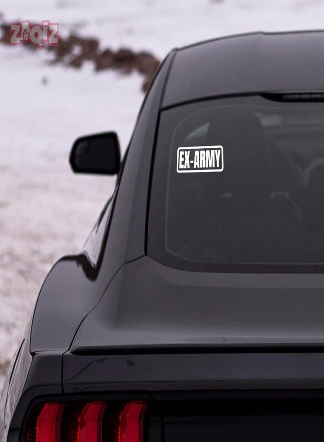 SnappySticker Car and Bike Sticker Easy to Stick and Remove Decal Sticker Patriot Army - Image 2