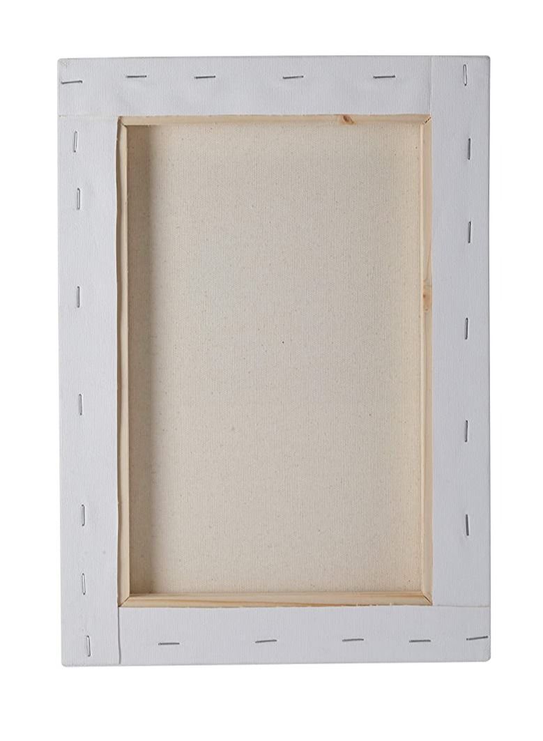 فابير كاستل قماش كتاني ممدود من فابر كاستل 410Gsm 10X14 (25.54X35.56 - سم)، للزيت، والأكريليك وألوان القماش - Image 2