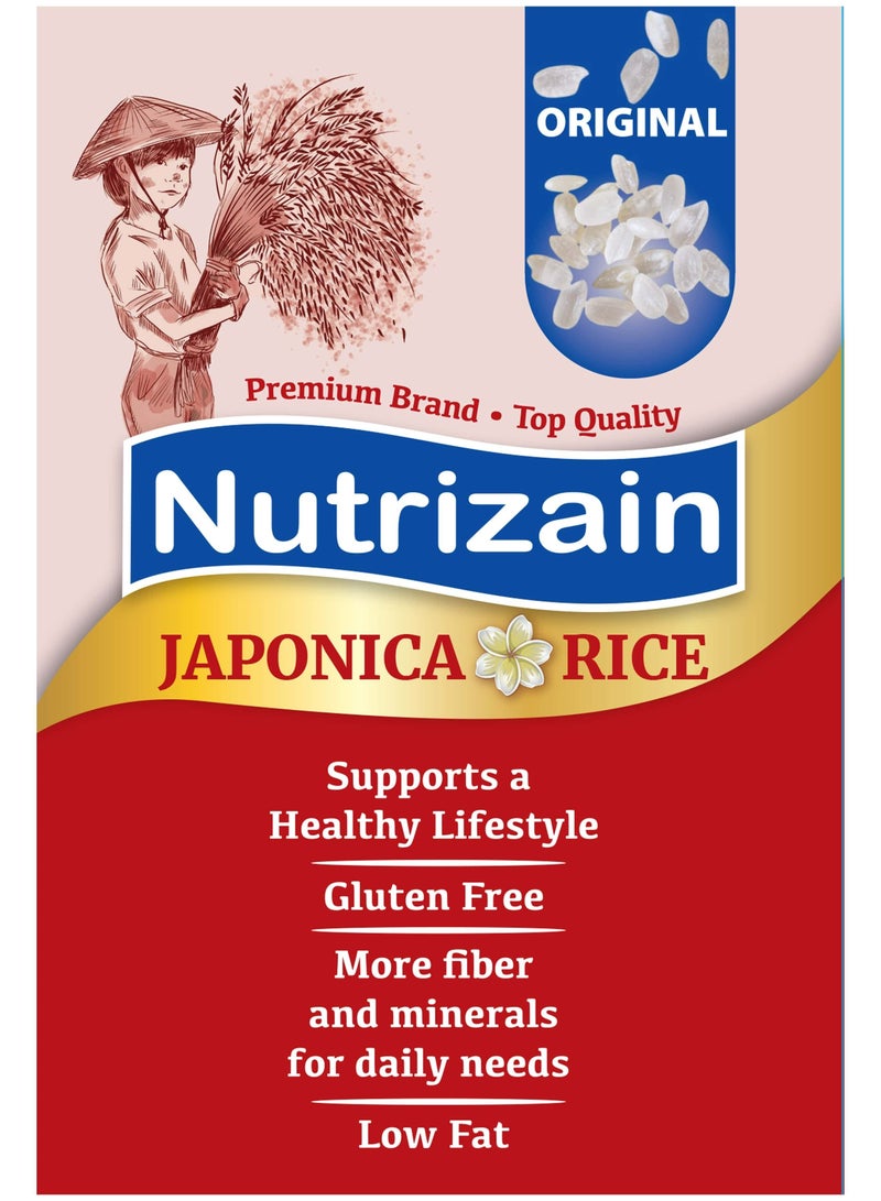 Japonica Rice 4lb (1.8kg) Box | Vacuum Packed for Longer Freshness