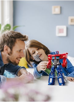 GROIC Deformation Robot Toy, Deformed Car Robot Toys, Action Figure Deformation Car Model, Portable Alloy Deformation Robot Toys Gift for Kids-Optimus Prime  - Image 3