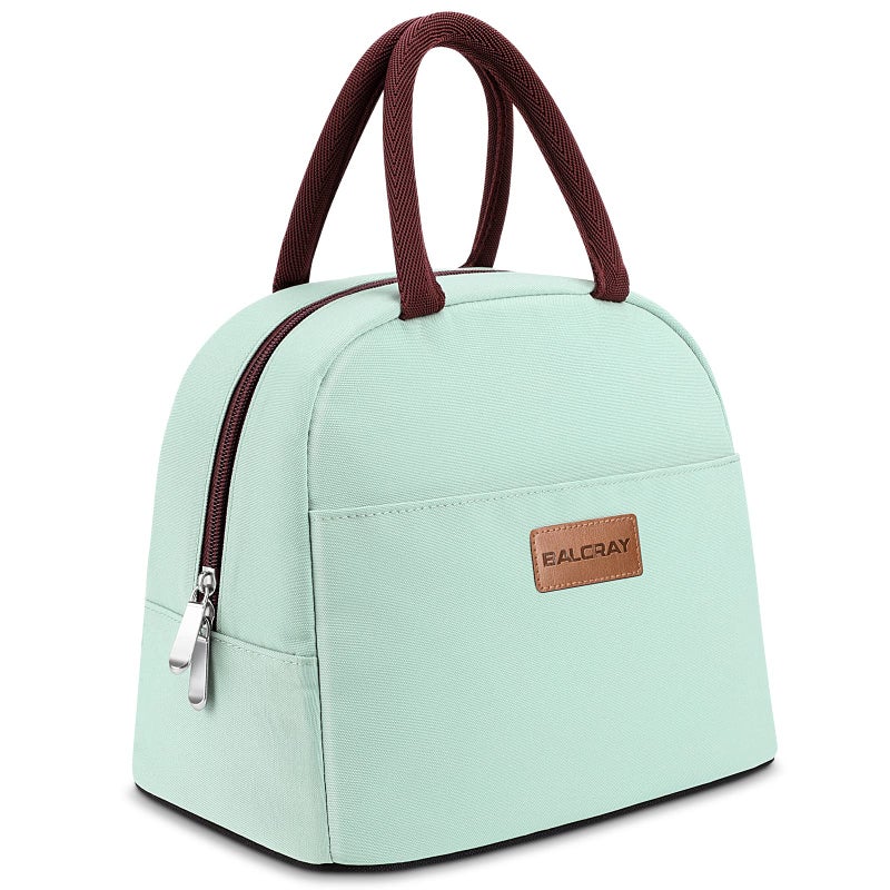 BALORAY Lunch Bag for Women Men Insulated Lunch Box for Adult Reusable Lunch Tote Bag for Work, Picnic or Travel (Mint Green) - Image 1