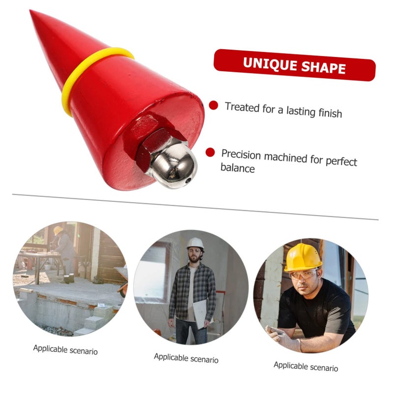 300g Plumb Bob Pendant With Hammer String Building Measuring Tool For Accurate Vertical Alignment And Level Measurement Construction And Furniture Decoration - Image 4