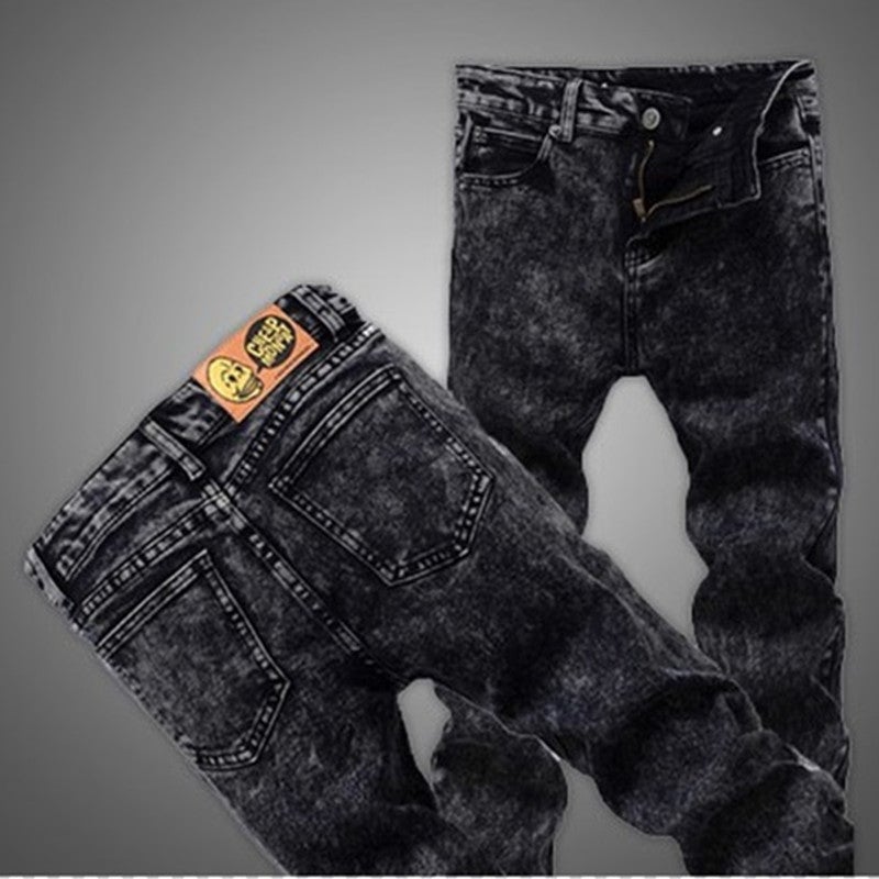 Unisex Classic Denim Jeans Loose Fit Daily Outdoor Wear - Image 3