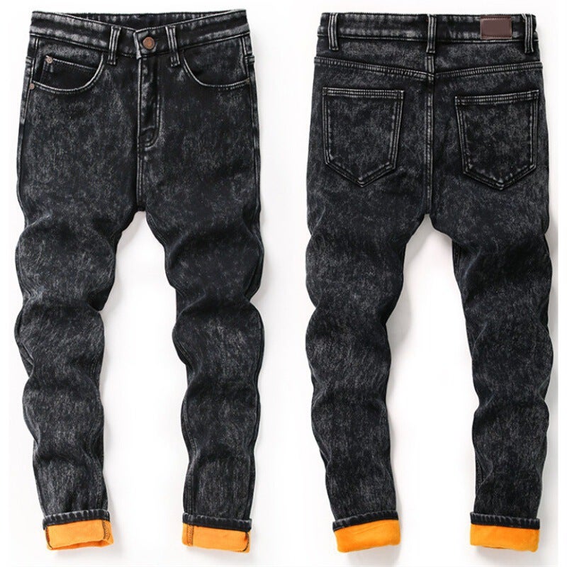 Unisex Classic Denim Jeans Loose Fit Daily Outdoor Wear - Image 5