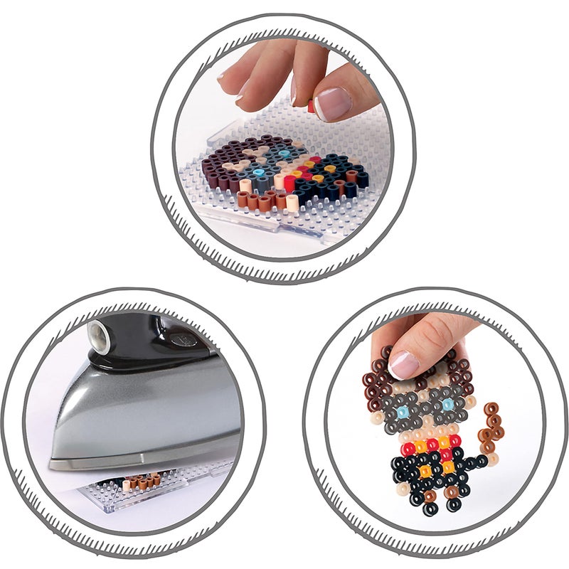 Perler 80-57029 Wizarding World's 3D Harry Potter Diagon Alley Fused Bead Activity Kit, Multicolor, 4504 Pieces - Image 4