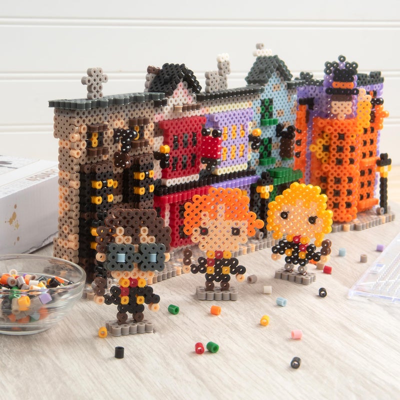 Perler 80-57029 Wizarding World's 3D Harry Potter Diagon Alley Fused Bead Activity Kit, Multicolor, 4504 Pieces - Image 5
