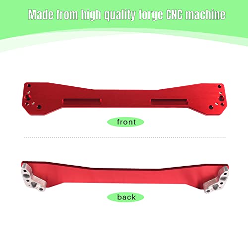POSENG Rear Lower Control Arm Subframe Brace Tie Bar kit Compatible with Honda Civic EK 1996 1997 1998 1999 2000 - Image 5